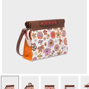 Min & Mon Vali Small Crossbody Vintage Bloom NWOT